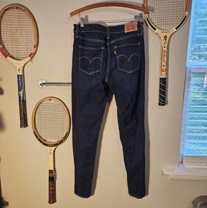 Levi's Dark wash 720 High Rise Super Skinny Jeans 29